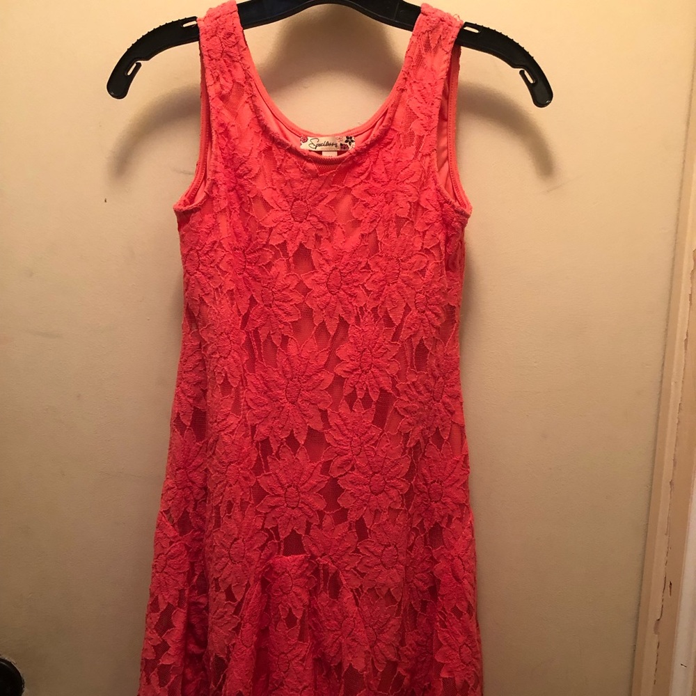 NWOT Speechless adorable lace orange dress